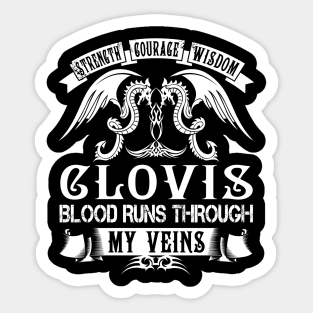 CLOVIS Sticker